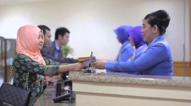 Pelayanan Bankaltimtara di Tanjung Redeb, Berau. Foto: Bankaltimtara