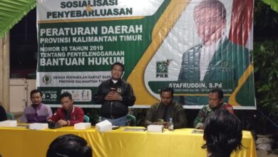 Photo of Anggota DPRD Kaltim Syafruddin Gelar Sosialisasi Perda nomor 5 Tahun 2019 Tentang Bantuan Hukum Di Balikpapan