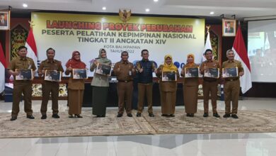 Photo of Wali Kota Launching Delapan Proyek Perubahan Peserta Pelatihan Kepemimpinan