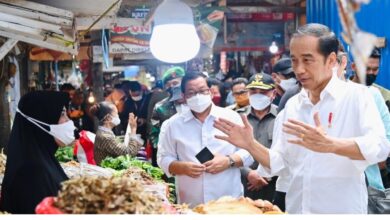 Photo of Kunjungan Presiden ke Pasar Klandasan Balikpapan, Disambut Gembira dan Rasa Senang Para Pedagang